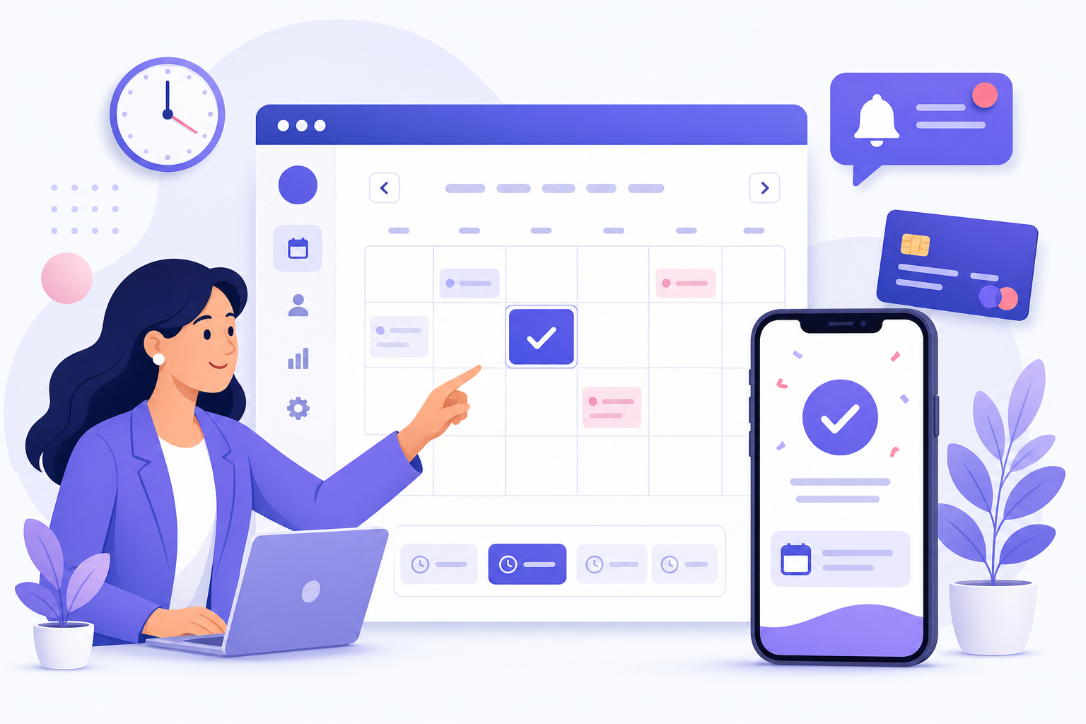 Logitrix Appointment takvim ve randevu yönetimi
